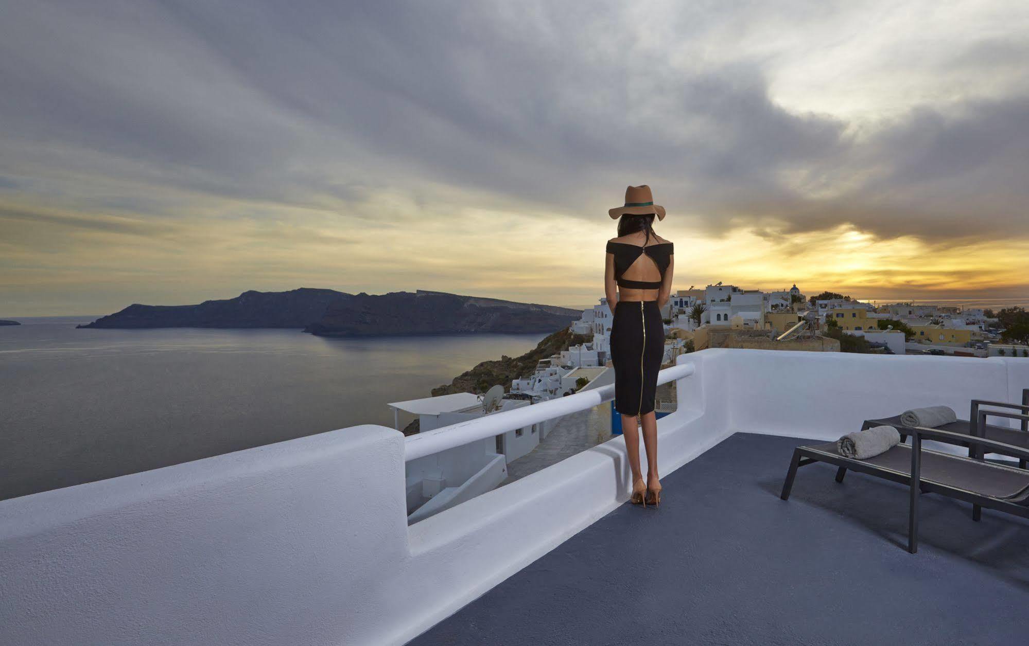 Aisling Micro Hotel Oia Kültér fotó